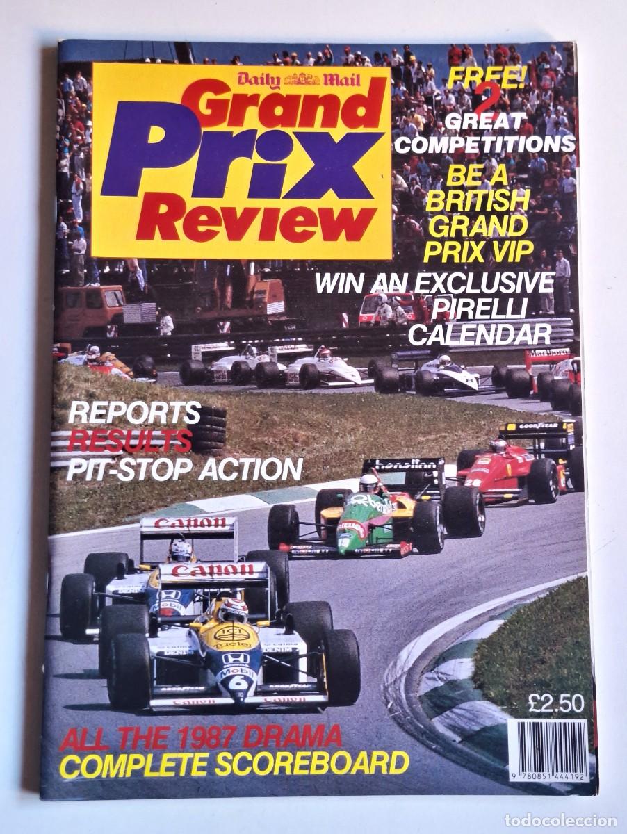 Collezionismo di Riviste e Giornali: REVISTA DAILY MAIL GRAN PRIX REVIEW 1987. FORMULA 1 / F1.