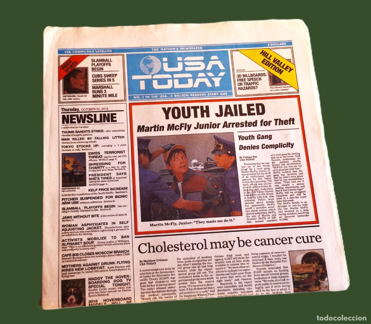 Collection Magazines and Newspapers: REGRESO AL FUTURO - DIARIO ORIGINAL DE LA PELICULA