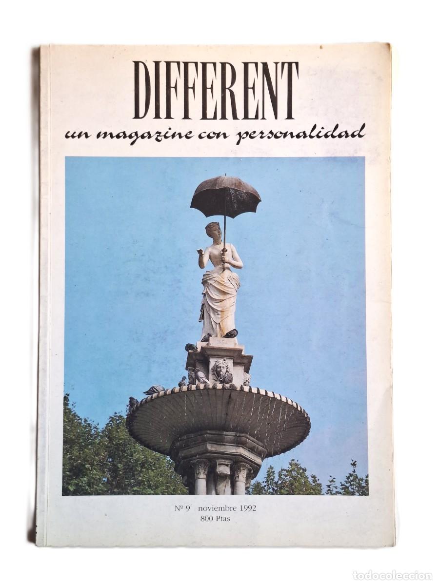 Collezionismo di Riviste e Giornali: REVISTA DIFFERENT - № 9 (NOVIEMBER 1992). CULTURA Y SOCIEDAD