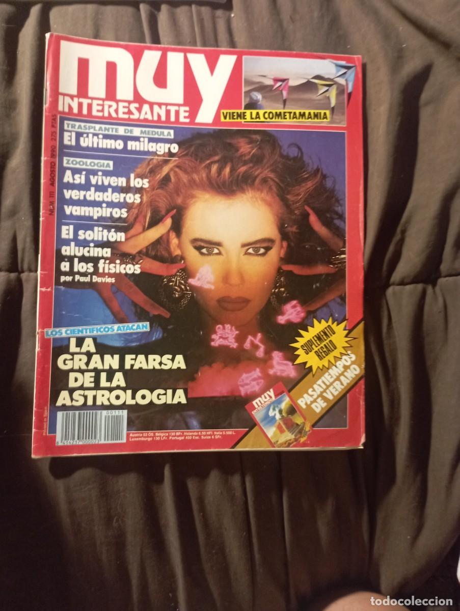 Coleccionismo de revistas y peri&oacute;dicos: Revista muy interesante a&ntilde;o 1990
