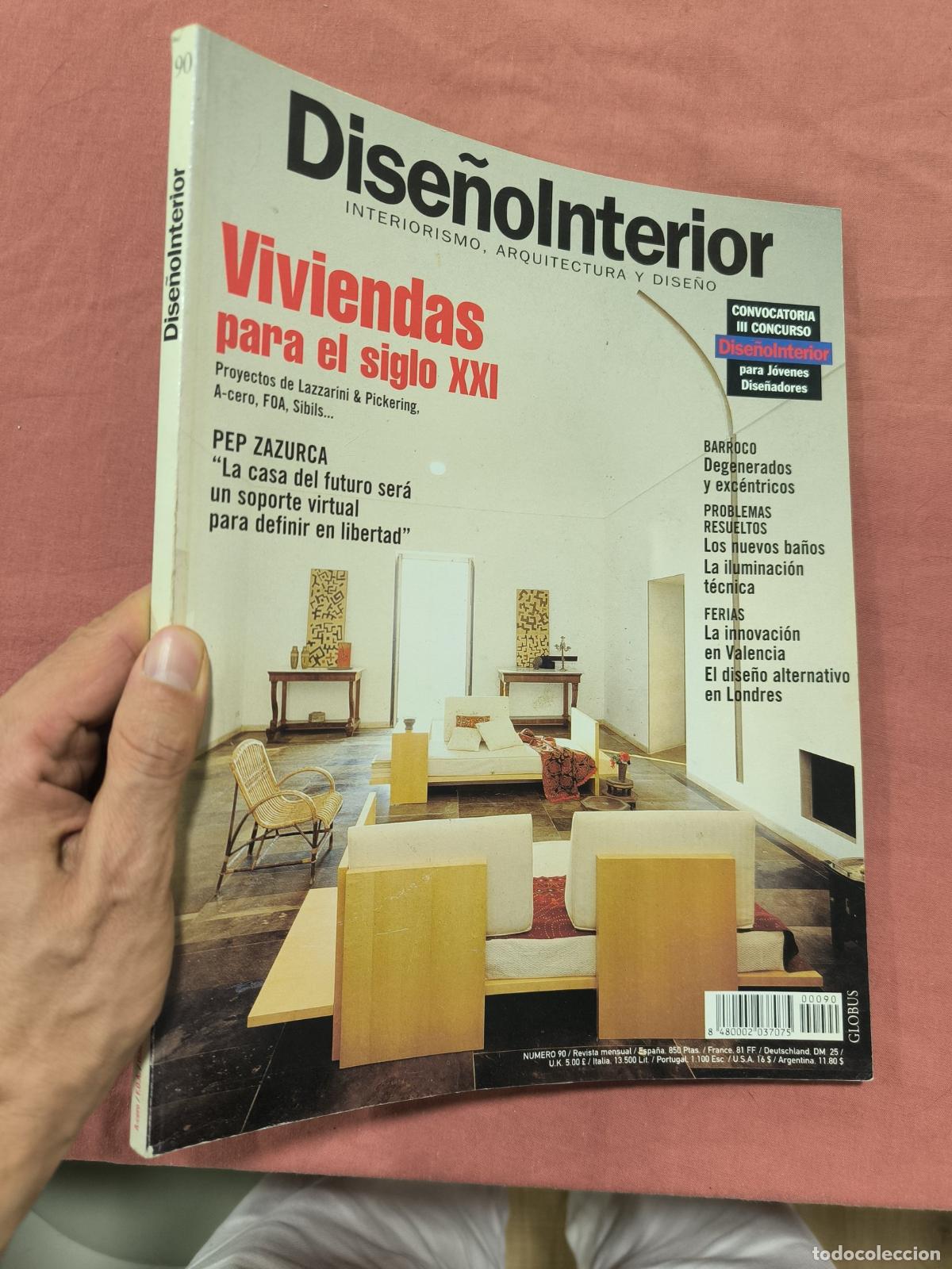 Collezionismo di Riviste e Giornali: Revista Dise&ntilde;o Interior Viviendas para El Siglo XXI Coleccionismo Hemeroteca