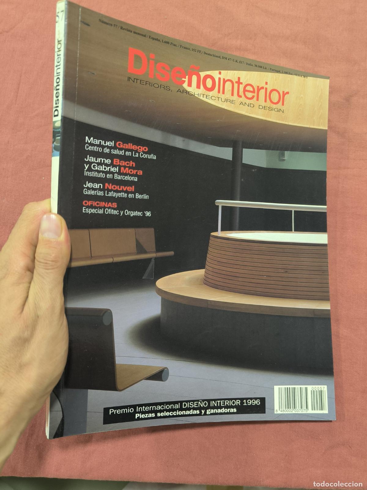 Collezionismo di Riviste e Giornali: Revista Dise&ntilde;o Interior 1996 Coleccionismo Hemeroteca