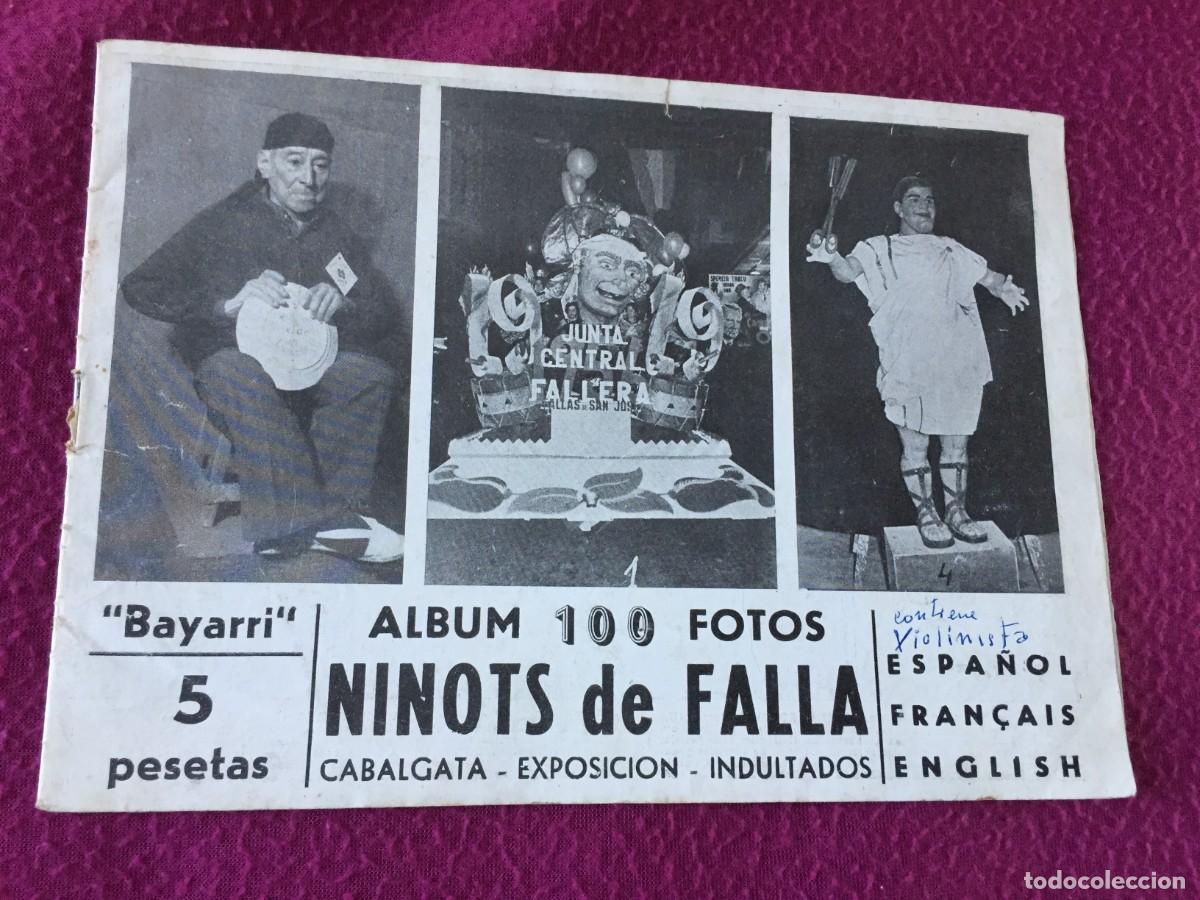 Sammeln von Zeitschriften und Zeitungen: FALLAS VALENCIA - ALBUM 100 FOTOS BAYARRI.NINOTS DE FALLA, CABALGATA,EXPOSICION E INDULTADOS