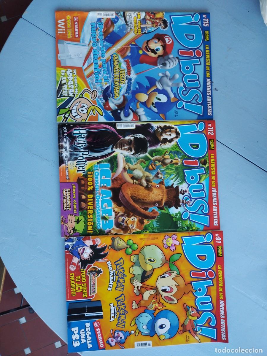 Coleccionismo de revistas y peri&oacute;dicos: LOTE 3 REVISTAS DIBUS. Pokemon, Mario Bros, etc
