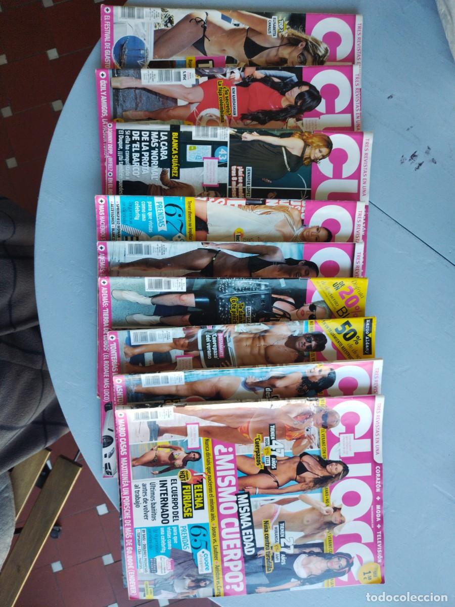 Sammeln von Zeitschriften und Zeitungen: LOTE 9 Revistas CUORE. Lady Gaga, Shakira, Amy Winehouse, etc.