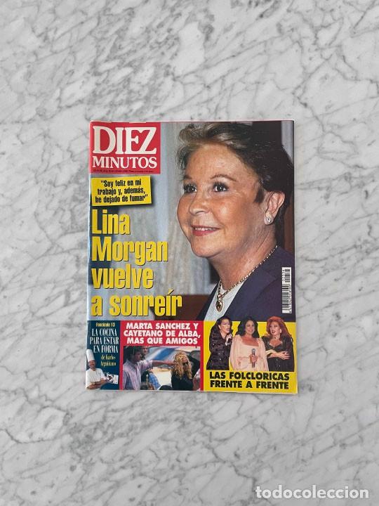 Collection Magazines and Newspapers: DIEZ MINUTOS - 1996 - ISABEL PANTOJA, MARTA SANCHEZ, PALOMA SAN BASILIO, AZUCAR MORENO, PEPA FLORES