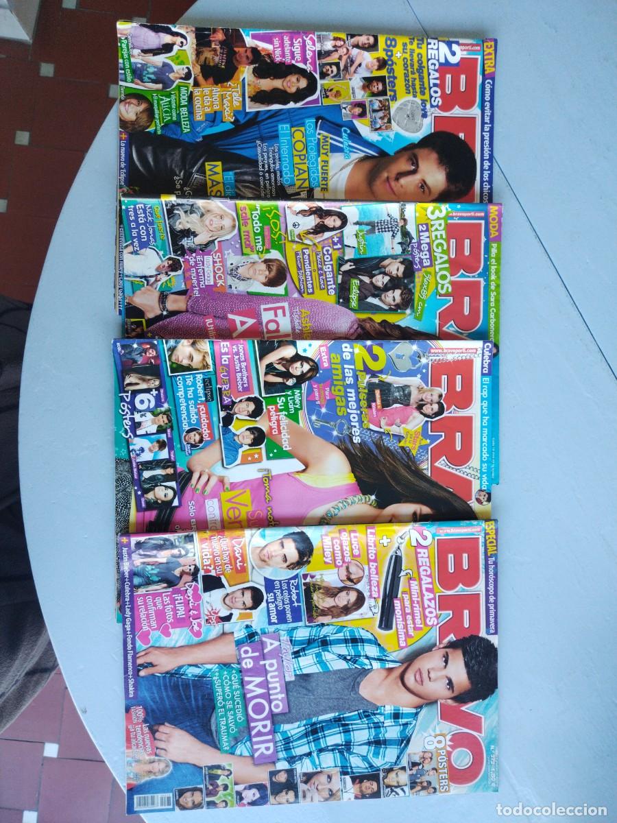 Sammeln von Zeitschriften und Zeitungen: LOTE 5 Revistas BRAVO. Taylor, Robert, etc.