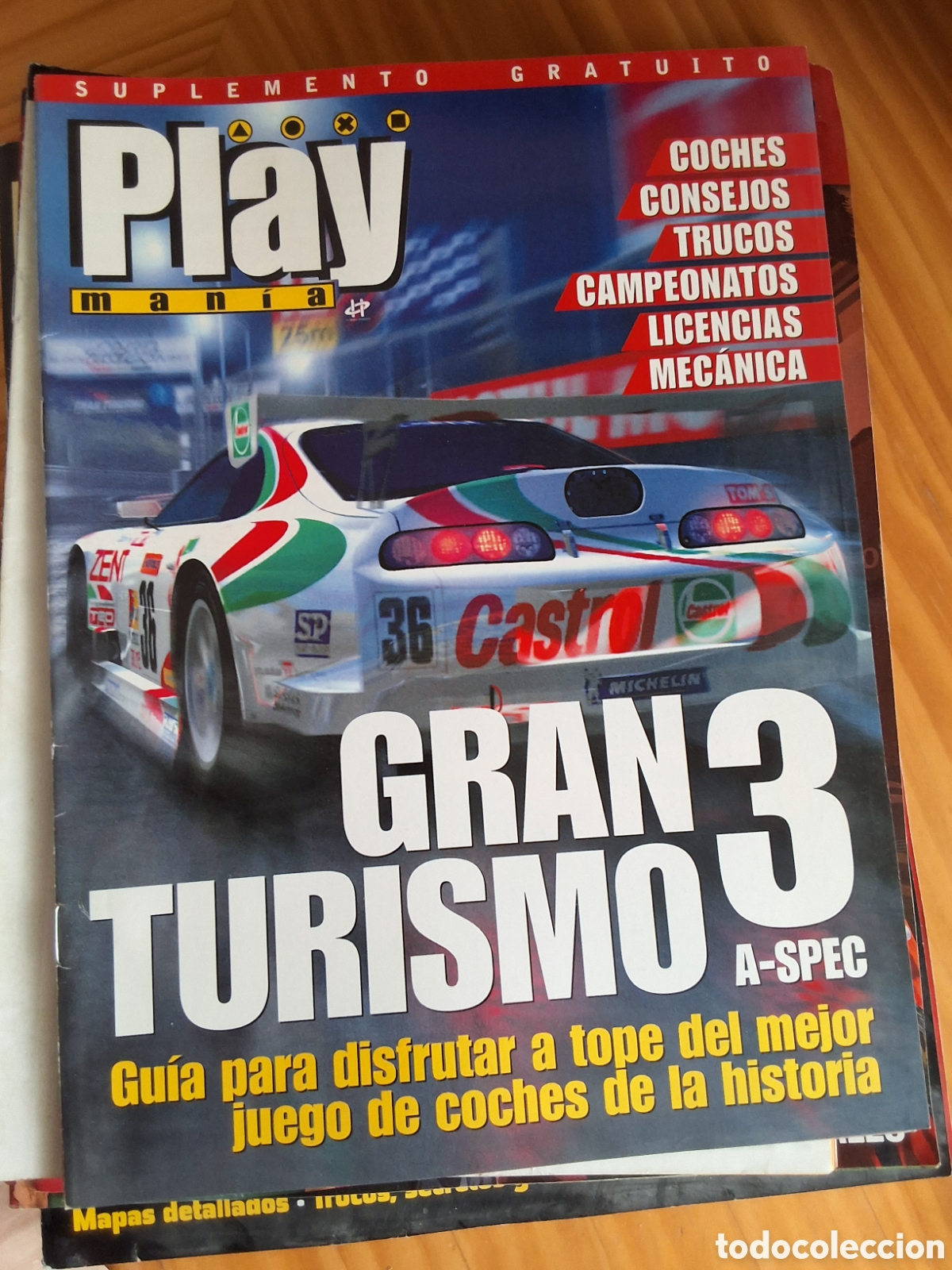 Collectionnisme de Revues et Journaux: Gran turismo 3 A spec mini gu&iacute;a suplemento revista play mania n&uacute;mero 33