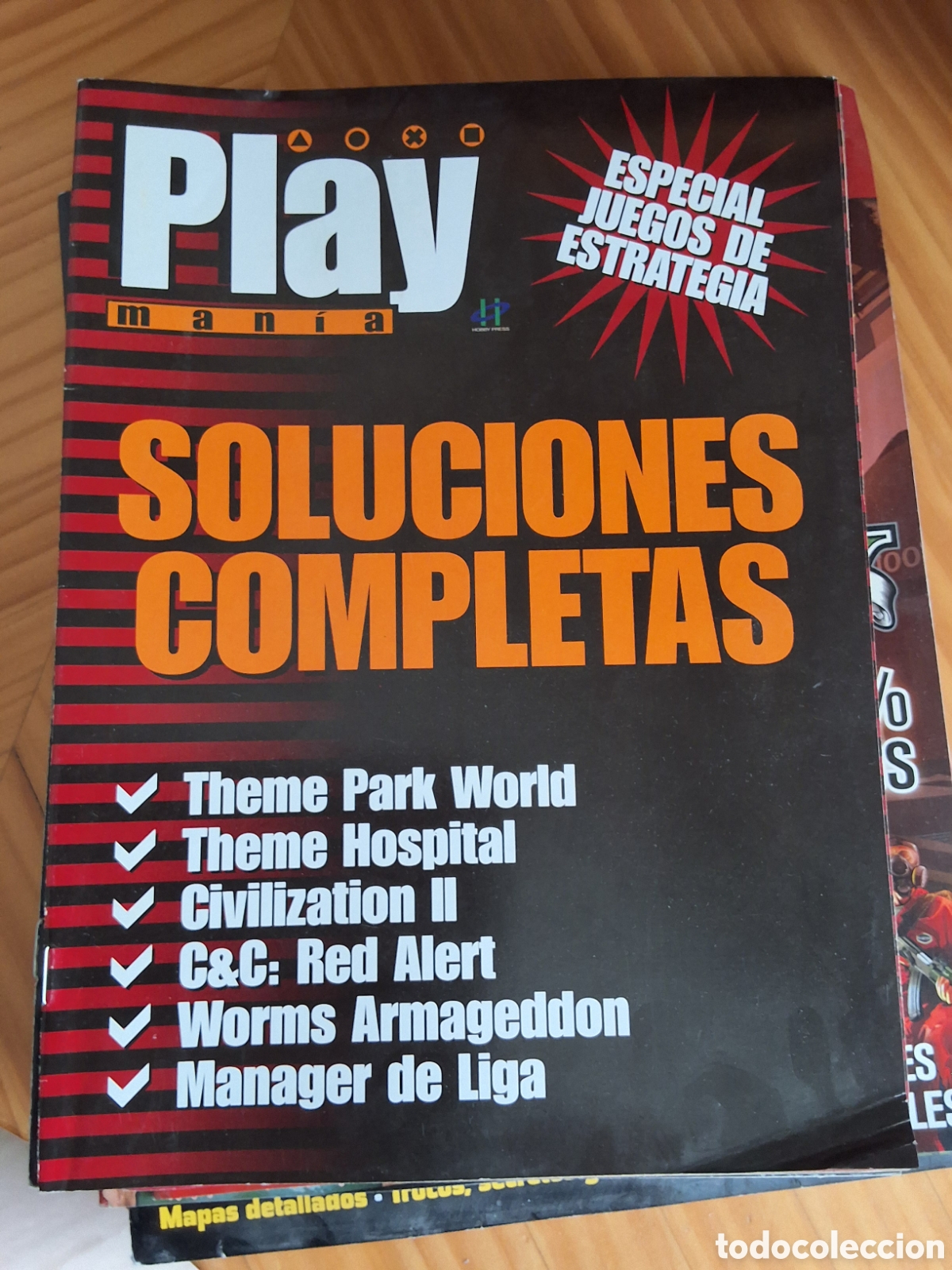 Coleccionismo de revistas y peri&oacute;dicos: Soluciones completas juegos estrategia mini gu&iacute;a suplemento revista play mania n&uacute;mero 17