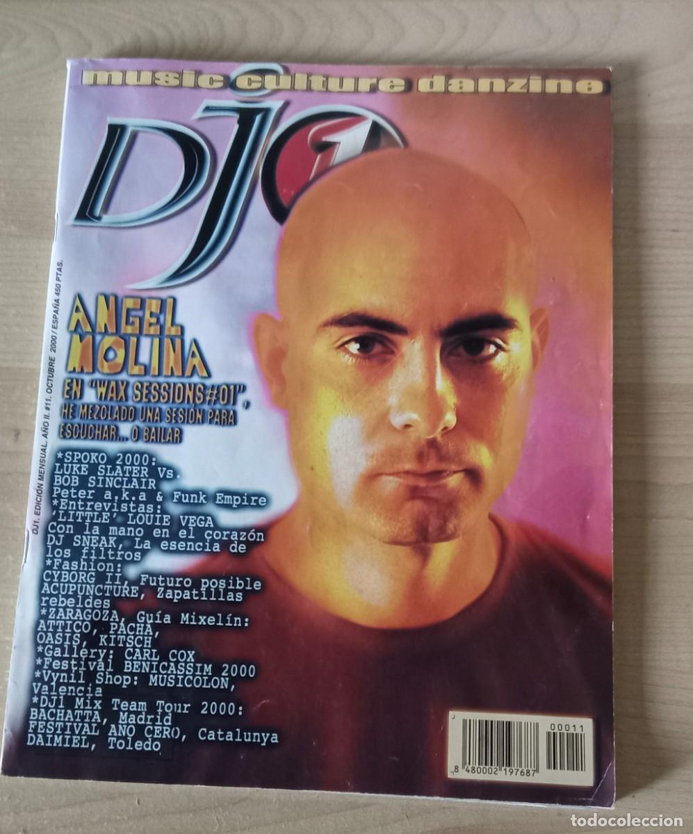Coleccionismo de revistas y peri&oacute;dicos: revista DJ1. music culture danzino. octubre 2000. edicion mensual n&ordm; 11.. angel molina