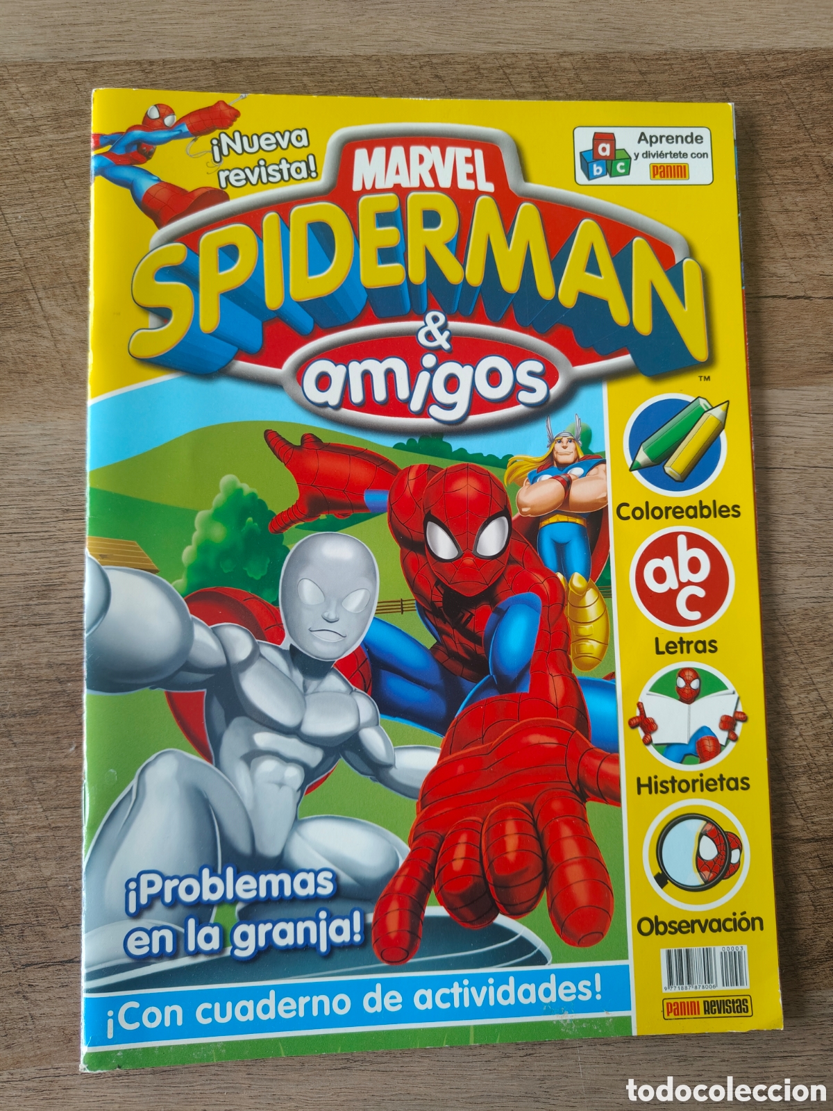 Collection Magazines and Newspapers: Revista Spider-Man & Amigos n&ordm; 3 Panini Marvel &ndash; Cuaderno de actividades