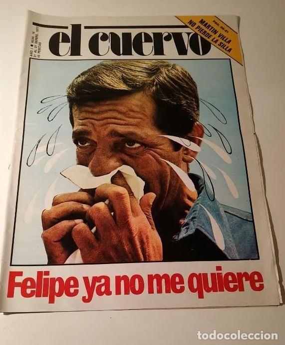 Sammeln von Zeitschriften und Zeitungen: EL CUERVO A&Ntilde;O 1 NUM 16 21 AL 27 SEPBRE 1977