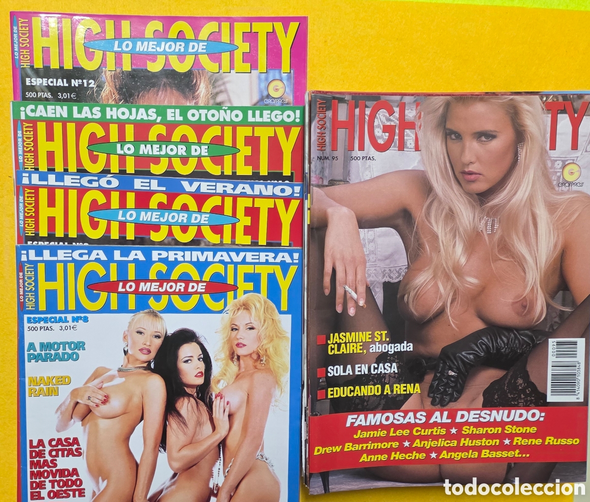 Collection Magazines and Newspapers: High society. Revista er&oacute;tica solo para adultos.