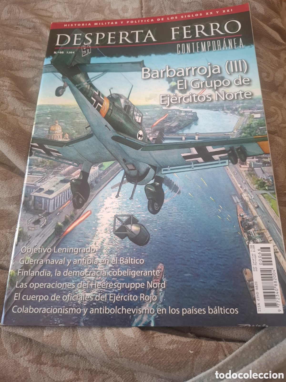 Collezionismo di Riviste e Giornali: Desperta Ferro Contempor&aacute;nea n. 66 Barbarroja 3 . Grupo ej&eacute;rcitos norte