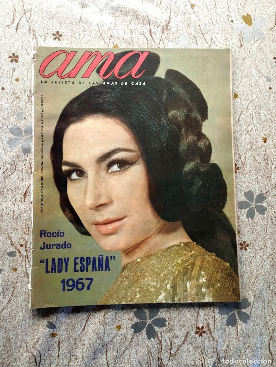 Coleccionismo de revistas y peri&oacute;dicos: AMA / ROCIO JURADO, ALFREDO KRAUS, NATHALIE DELON