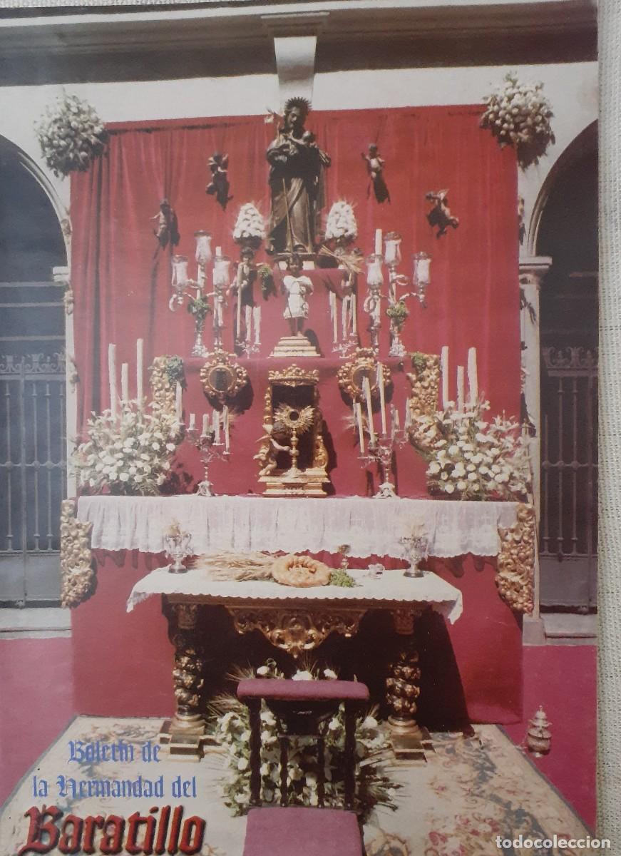 Collezionismo di Riviste e Giornali: SEMANA SANTA SEVILLA, BOLET&Iacute;N HERMANDAD DEL BARATILLO N&ordm;46, MAYO-JUNIO 2002
