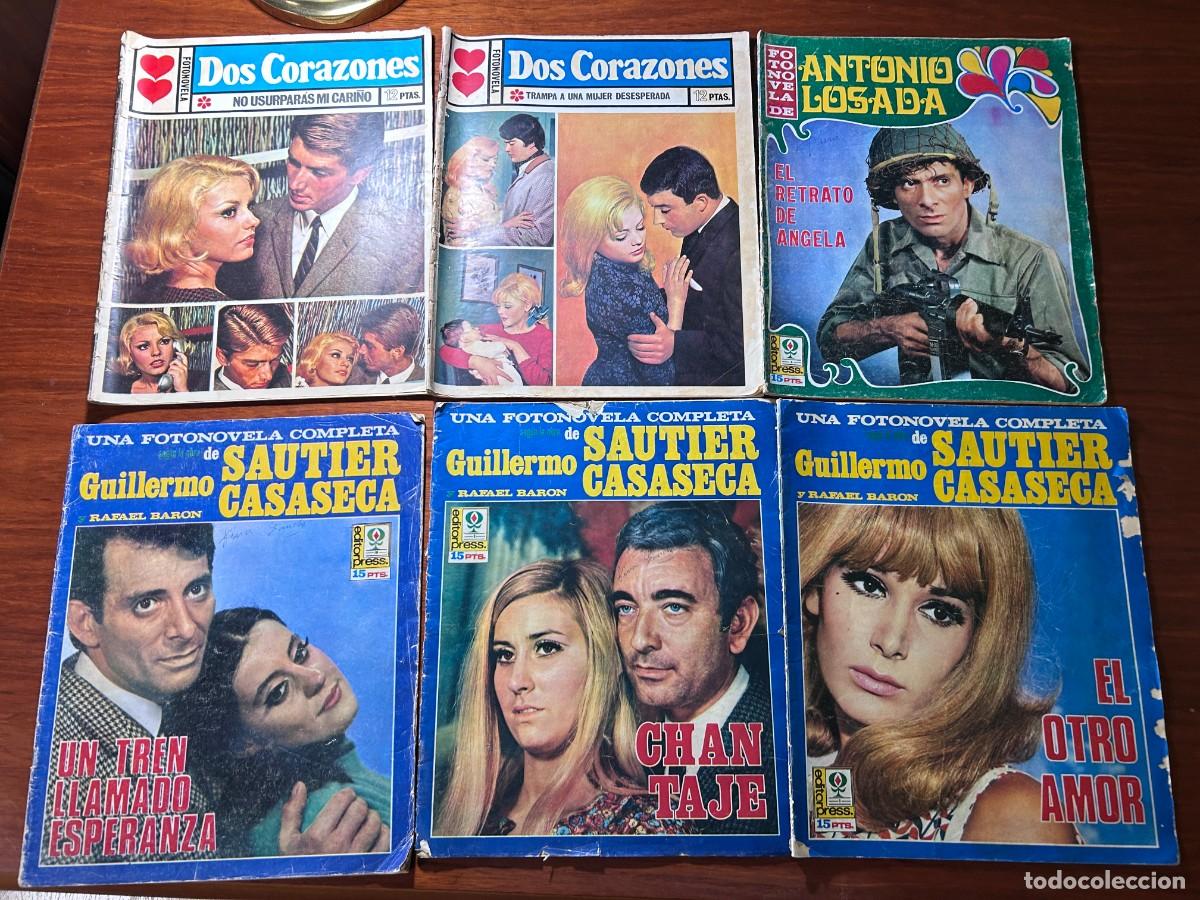 Coleccionismo de revistas y peri&oacute;dicos: FOTONOVELAS DOS CORAZONES ANTONIO LOSADA GUILLERMO SAUTIER CASASECA