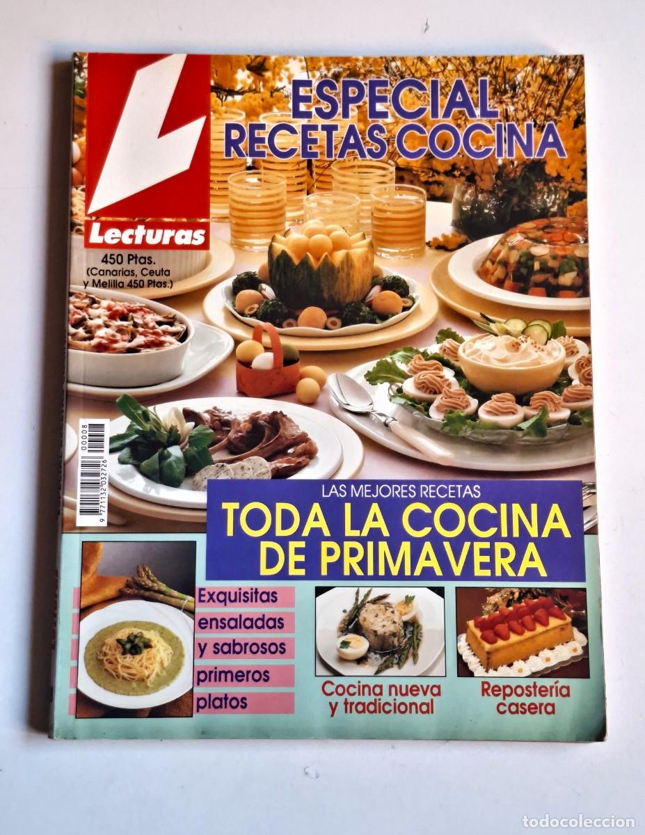 Sammeln von Zeitschriften und Zeitungen: REVISTA LECTURAS. ESPECIAL RECETAS COCINA: TODA LA COCINA DE PRIMAVERA. GASTRONOMIA VINTAGE