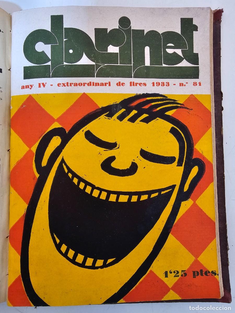 Sammeln von Zeitschriften und Zeitungen: REVISTA CLARINET, (GIRONA), 1930-1933, AMB CATAL&Agrave;, (PE&Ccedil;E UNICA), (30X24)