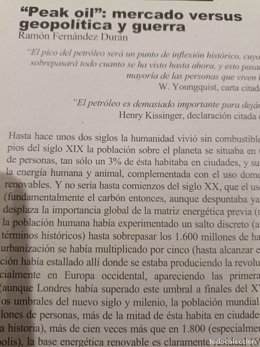 Coleccionismo de revistas y peri&oacute;dicos: PETROLEO, GEOPOL&Iacute;TICA Y GUERRA. 14 P&Aacute;GINAS DE VIENTO SUR 2006