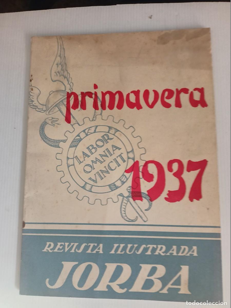 Coleccionismo de revistas y peri&oacute;dicos: REVISTA JORBA N&ordm; 325 DE ENERO A MARZO DE 1937 CON MUCHAS FOTOS INTERIOR ALMACENES DE MANRESA