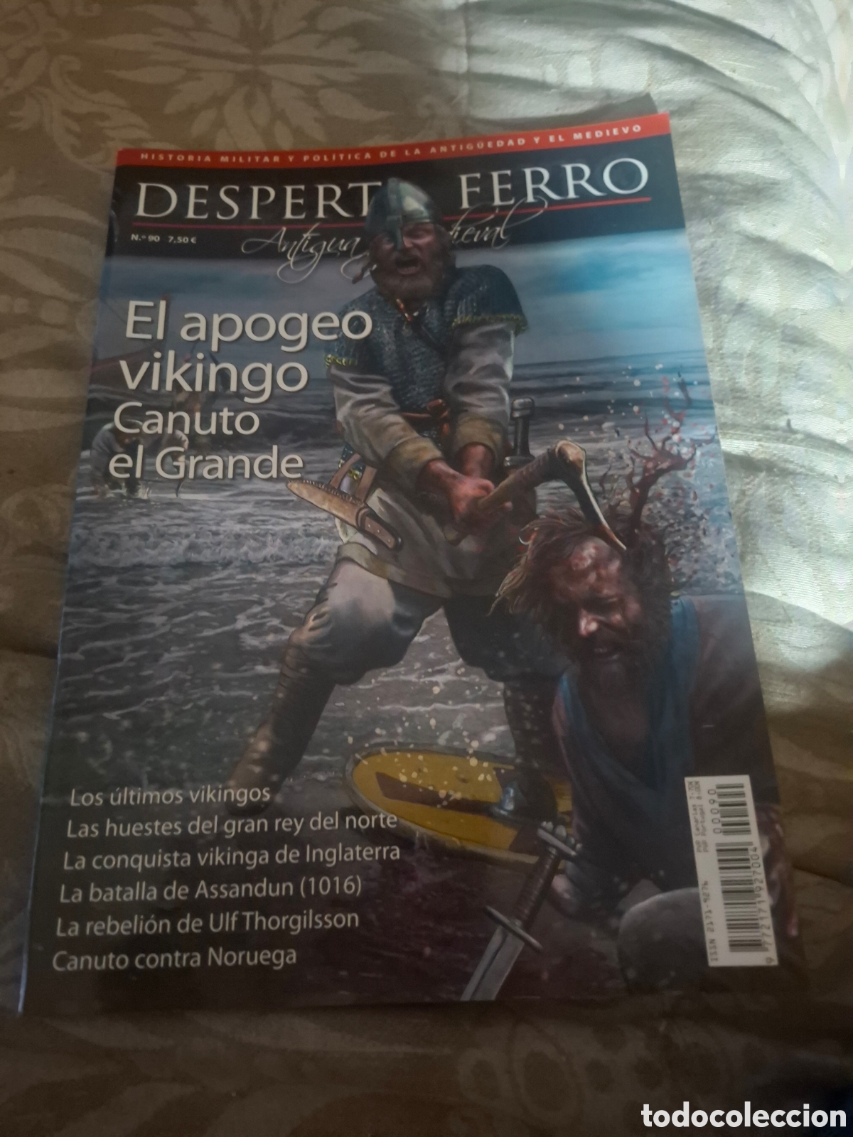Coleccionismo de revistas y peri&oacute;dicos: Desperta Ferro Antigua Y Medieval num 90 El Apogeo Vikingo Canuto El Grande