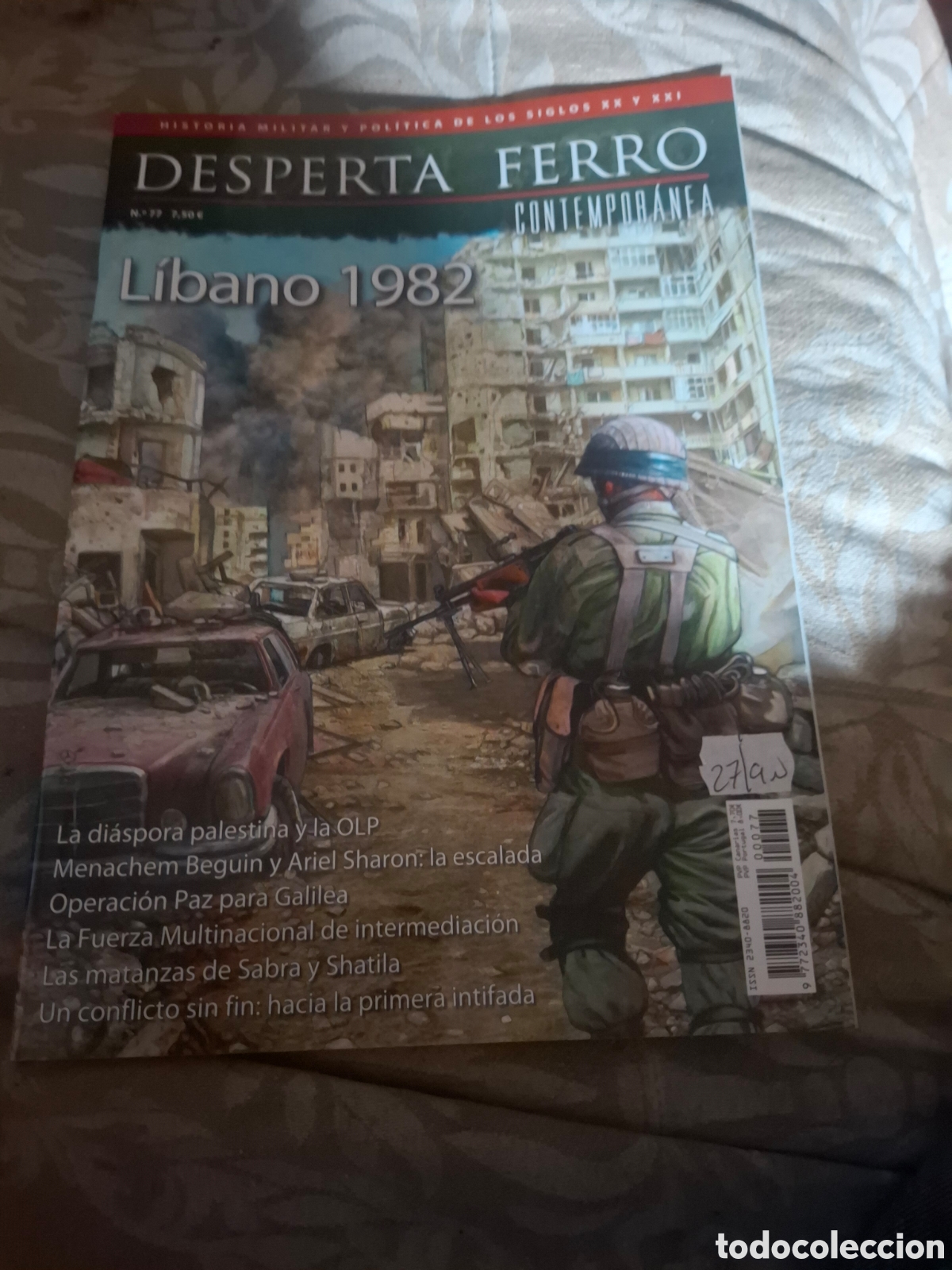 Coleccionismo de revistas y peri&oacute;dicos: Desperta Ferro Contempor&aacute;nea num 77 L&iacute;bano 1982