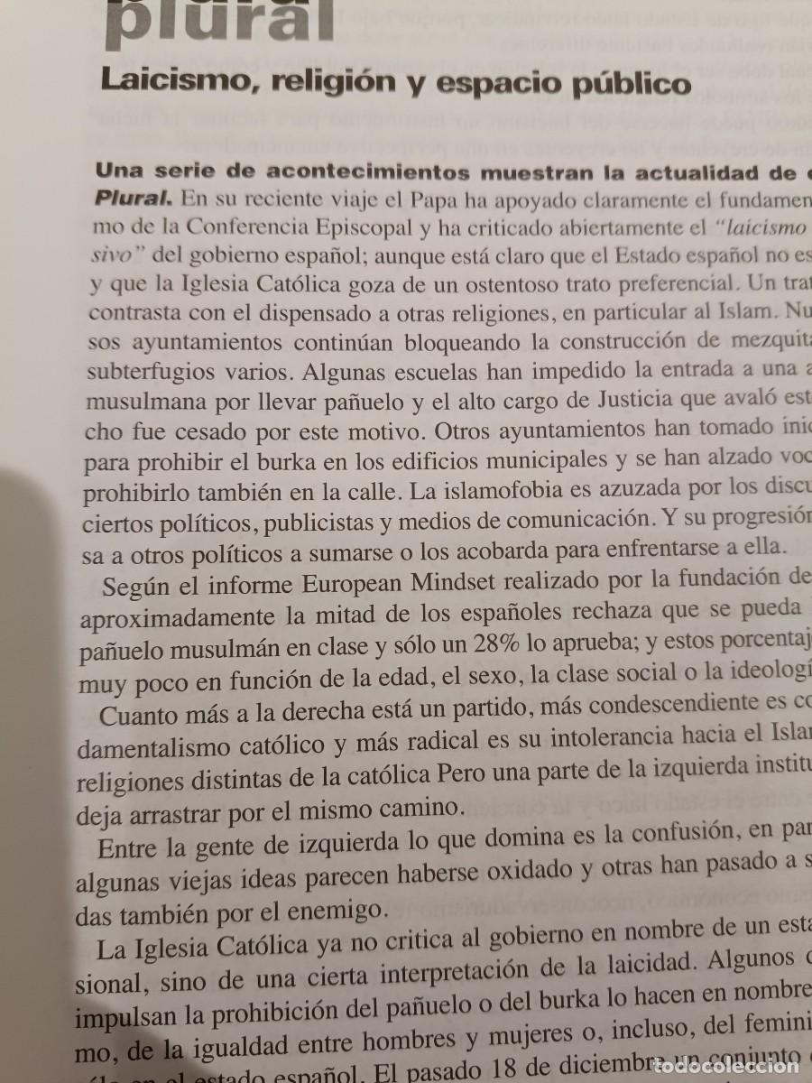 Coleccionismo de revistas y peri&oacute;dicos: DOSSIER: LAICISMO, MARXISMO, FEMINISMO Y RELIGI&Oacute;N. 46 P&Aacute;GS DE VIENTO SUR 2011