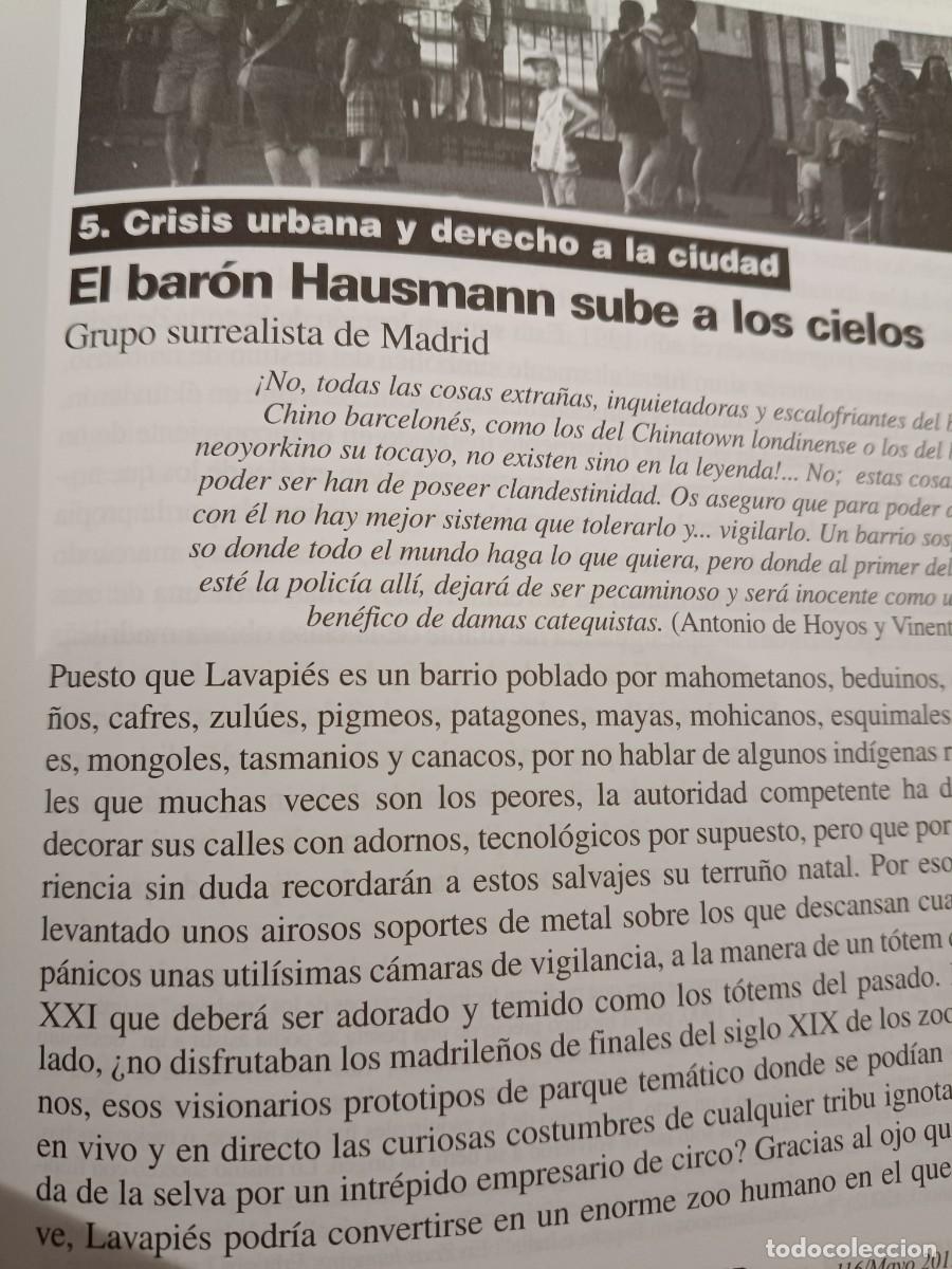 Coleccionismo de revistas y peri&oacute;dicos: CAMARAS DE VIGILANCIA EN LAVAPI&Eacute;S. GRUPO SURREALISTA DE MADRID. 7P&Aacute;GS DE VIENTO SUR 2011