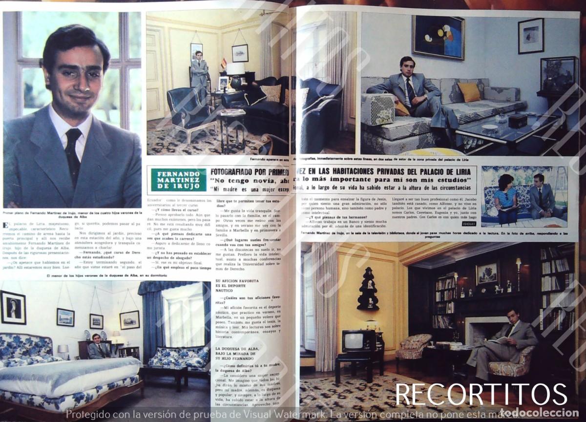 Sammeln von Zeitschriften und Zeitungen: fernando martinez de irujo