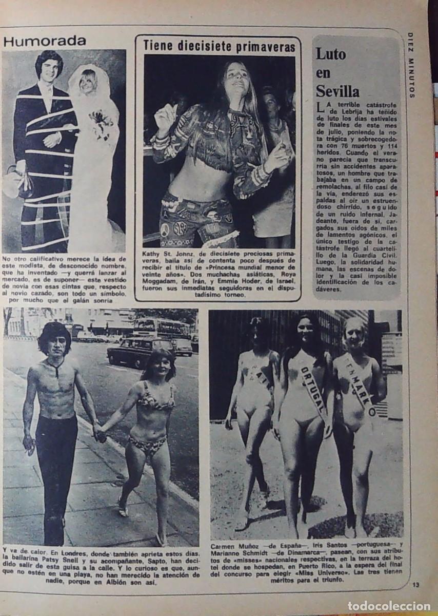 Coleccionismo de revistas y peri&oacute;dicos: miss universo la mujer mas alta del mundo maria feliciana de silva
