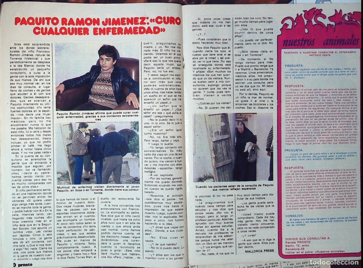 Colecionismo de Revistas e Jornais: ibiza ni&ntilde;o curandero paquito jimenez extraterrestres