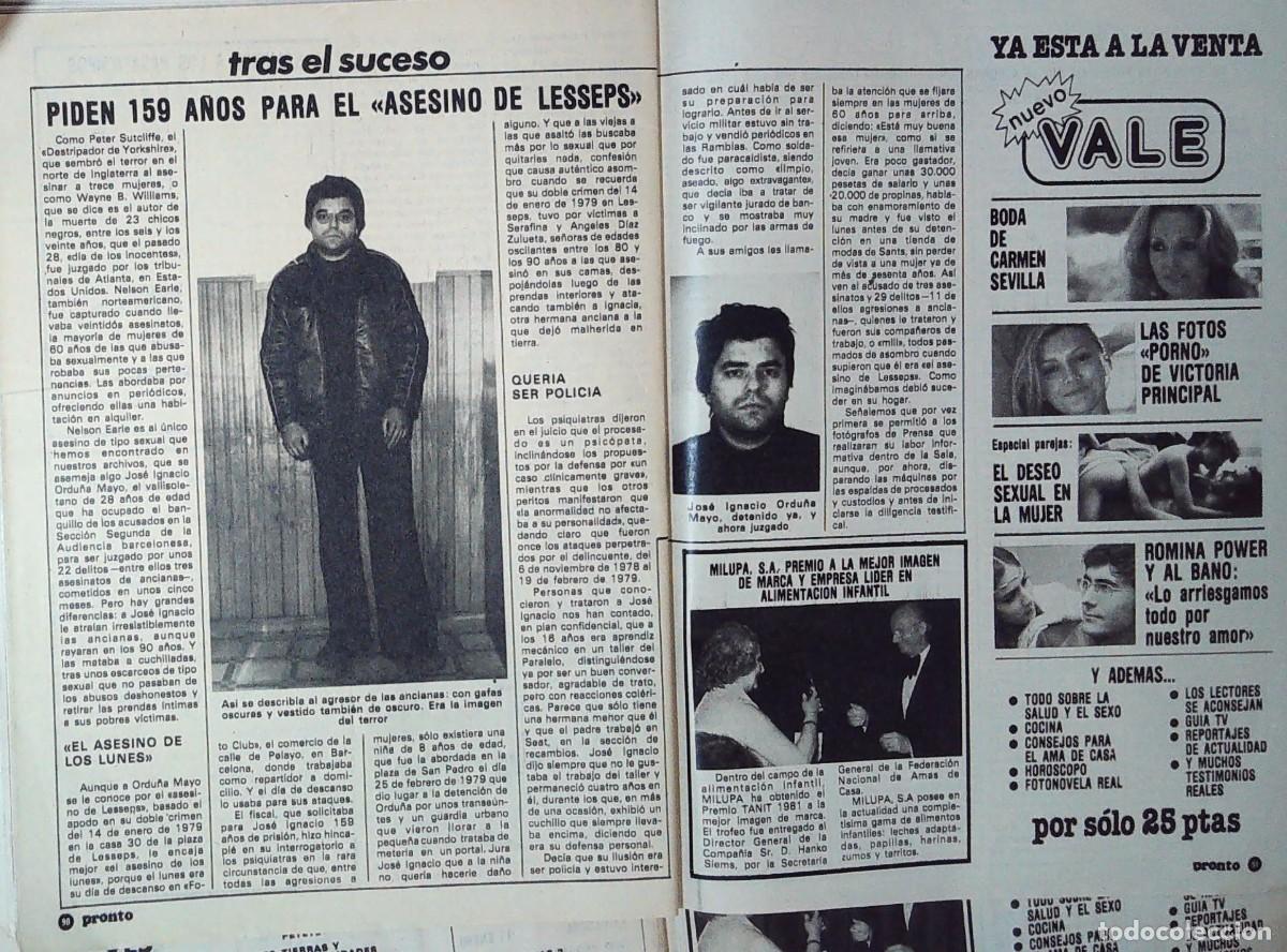 Colecionismo de Revistas e Jornais: el asesino de lesseps jose ignacio ordu&ntilde;a