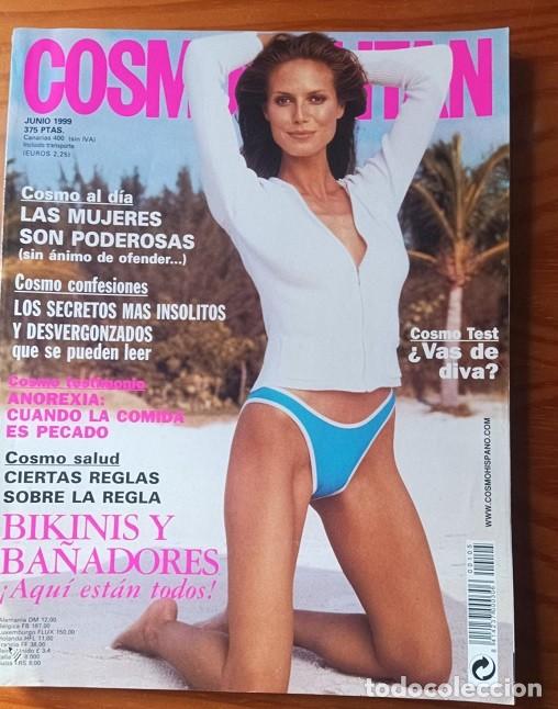 Coleccionismo de revistas y peri&oacute;dicos: cosmopolitan-junio 1999-heidy klum-Anorexia-Los secretos m&aacute;s ins&oacute;litos y desvergonzados que se puede