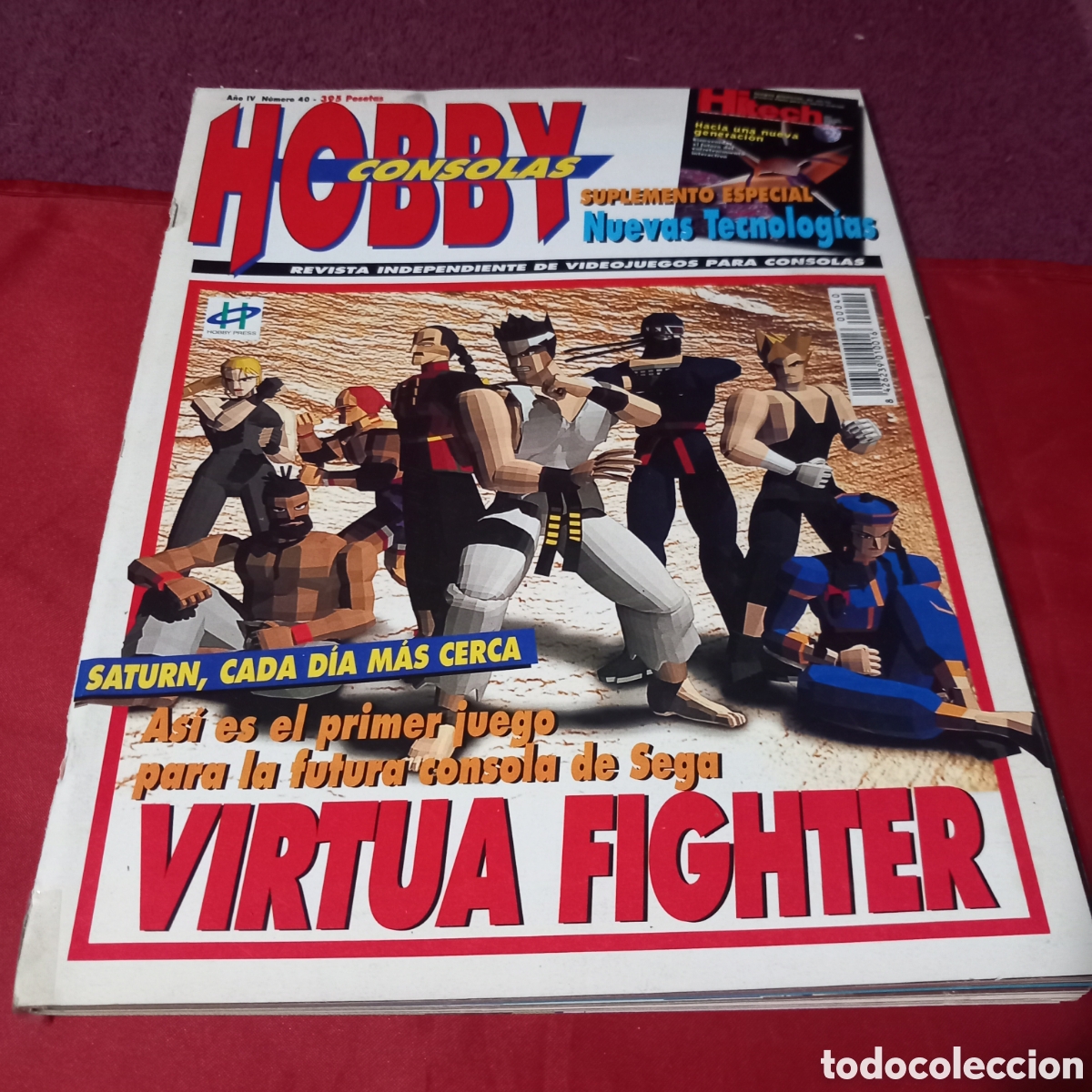 Coleccionismo de revistas y peri&oacute;dicos: REVISTA HOBBY N&deg;40/VIRTUA FIGHTER/STAR WARS/AFTERBURNER/SPARKSTER/MICROMACHINES/JURASIC 2 y m&aacute;s!!