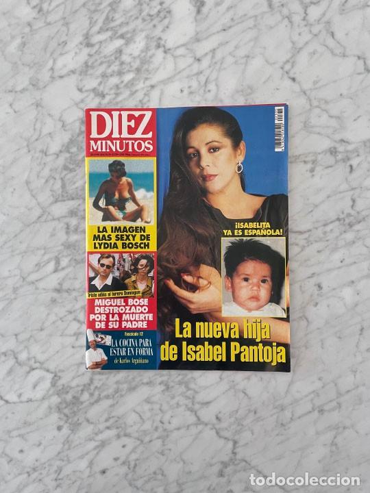 Collectionnisme de Revues et Journaux: DIEZ MINUTOS - 1996 - ISABEL PANTOJA, DIANA, LYDIA BOSCH, ANA OBREGON, CARMEN ELIAS, MARTA SANCHEZ