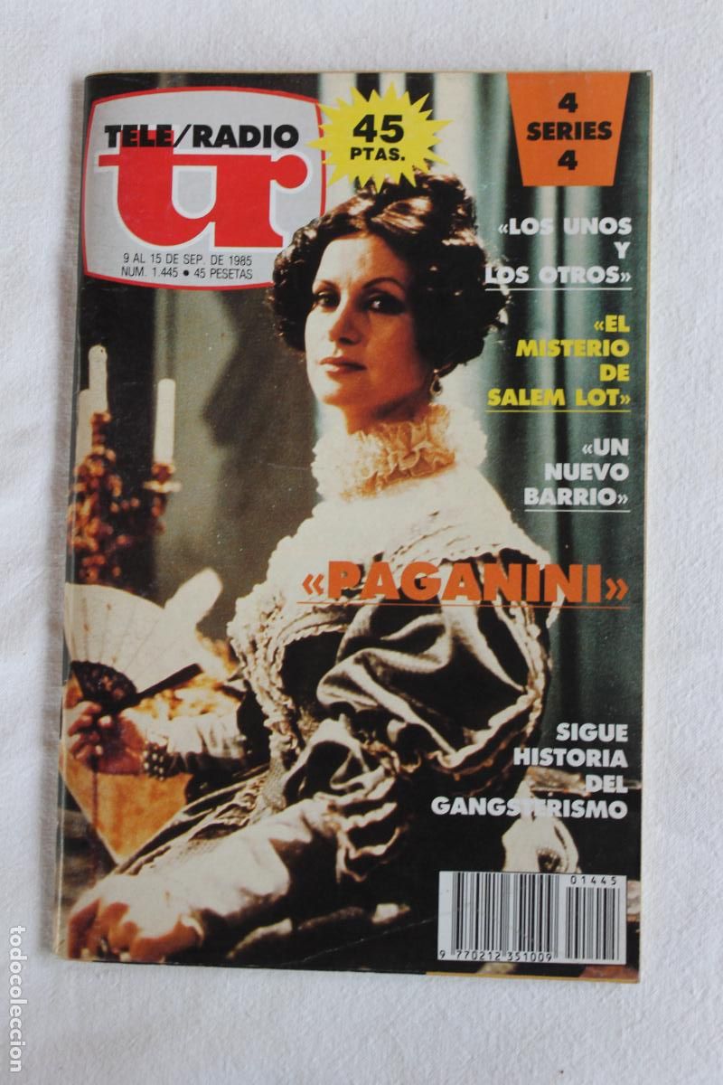 Colecionismo de Revistas e Jornais: TELERADIO N&ordm; 1445 1985