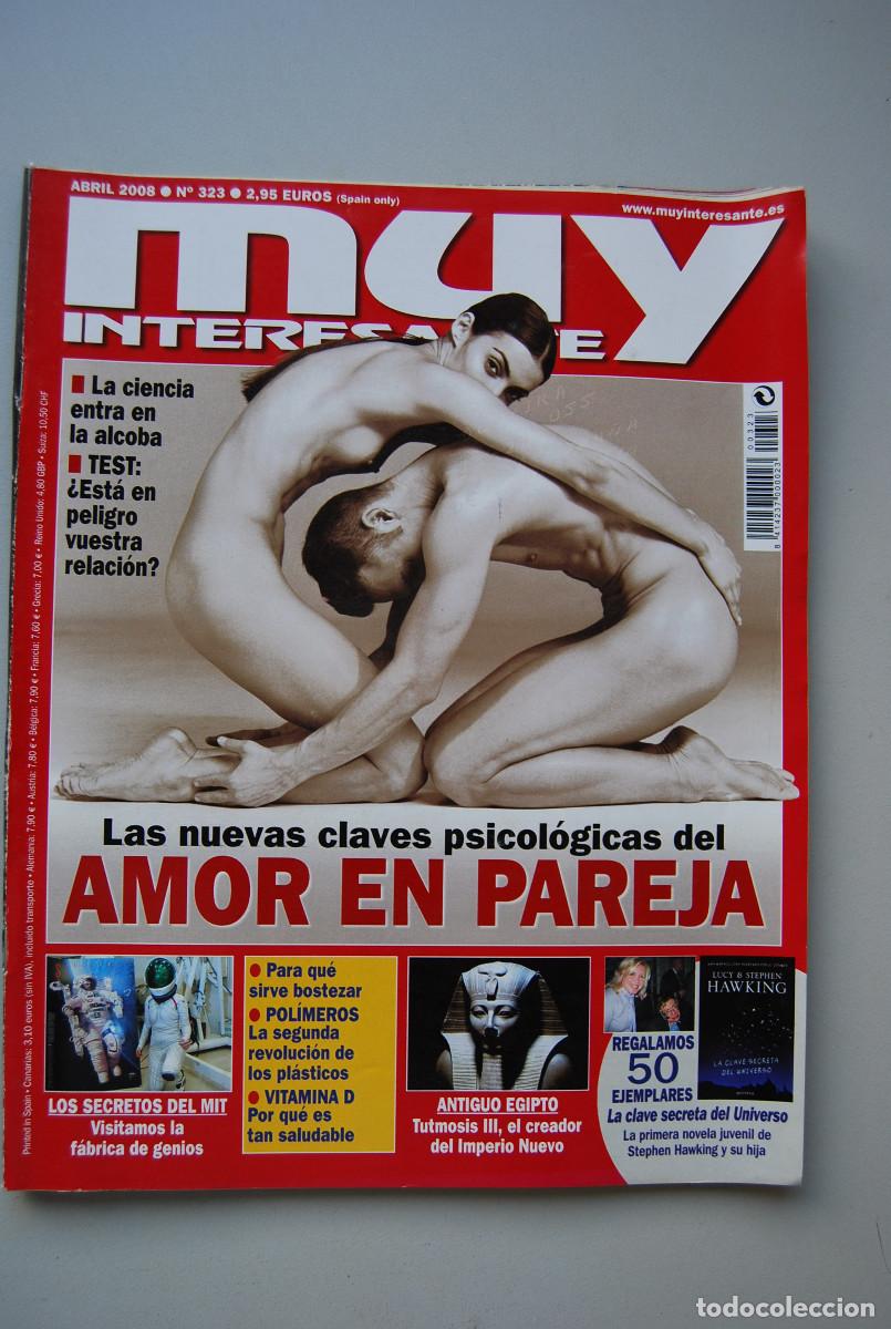 Coleccionismo de revistas y peri&oacute;dicos: MUY INTERESANTE.NUM.323-2008: AMOR EN PAREJA-SECRETOS DEL MIT-TUTMOSIS III-POLIMEROS-VITAMINA D