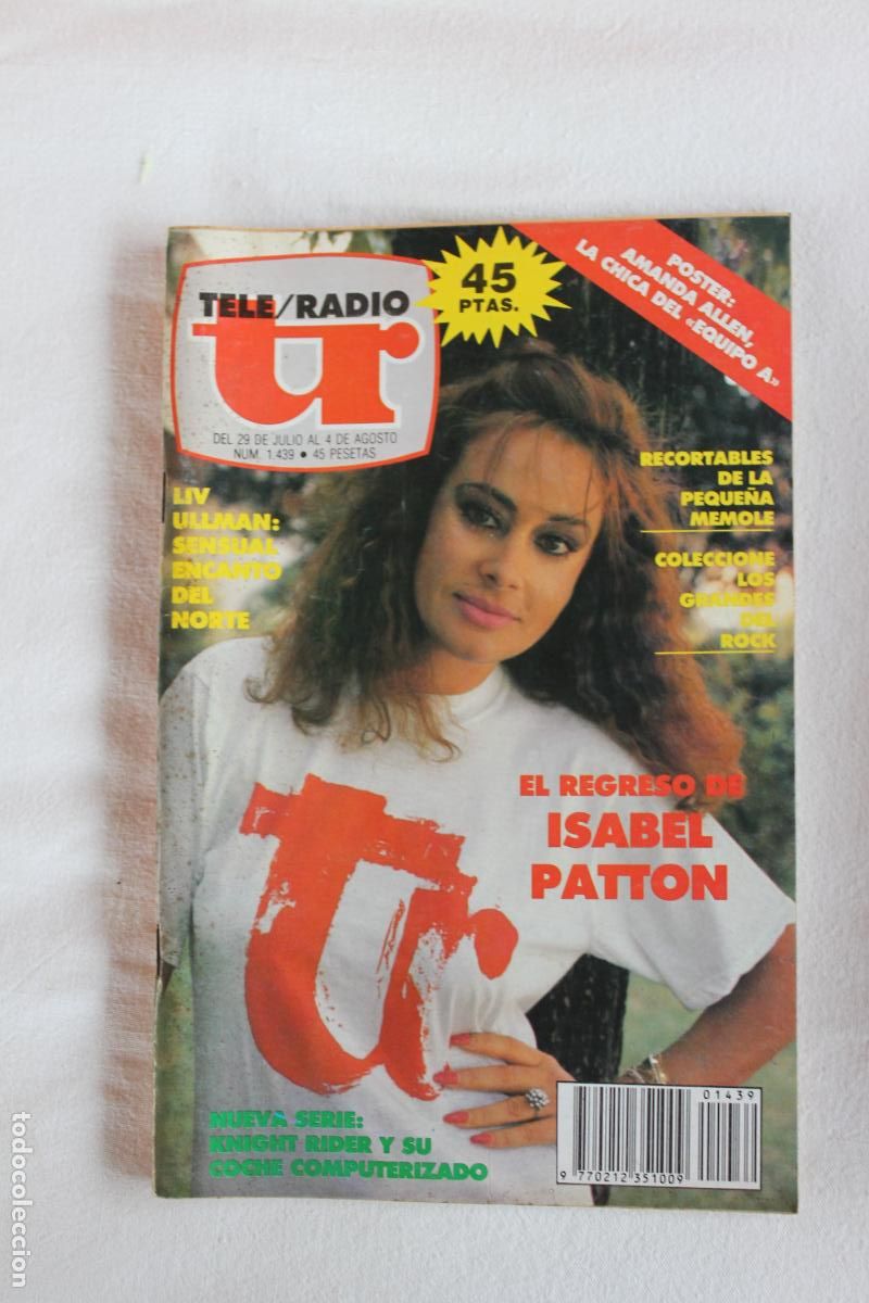 Coleccionismo de revistas y peri&oacute;dicos: TELERADIO N&ordm; 1439 1985
