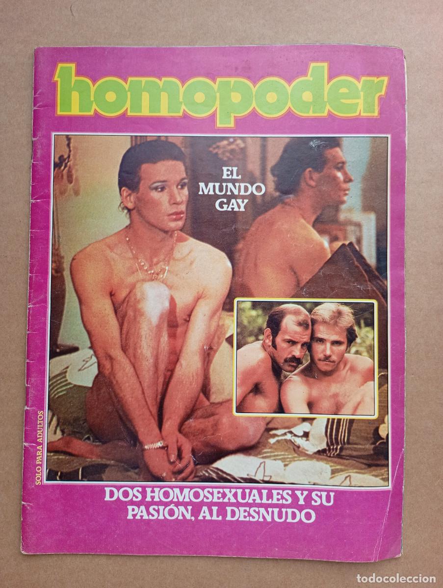 Collection Magazines and Newspapers: HOMOPODER N&ordm; 1 REVISTA GAY A&Ntilde;OS 70