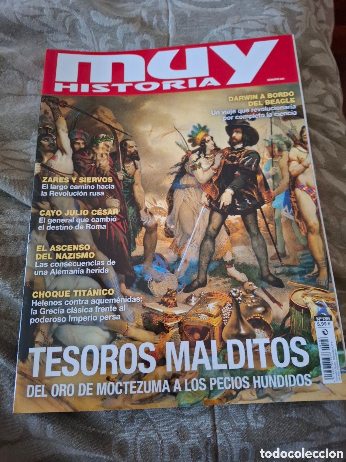Coleccionismo de revistas y peri&oacute;dicos: Muy Intersante 186 tesoros malditos