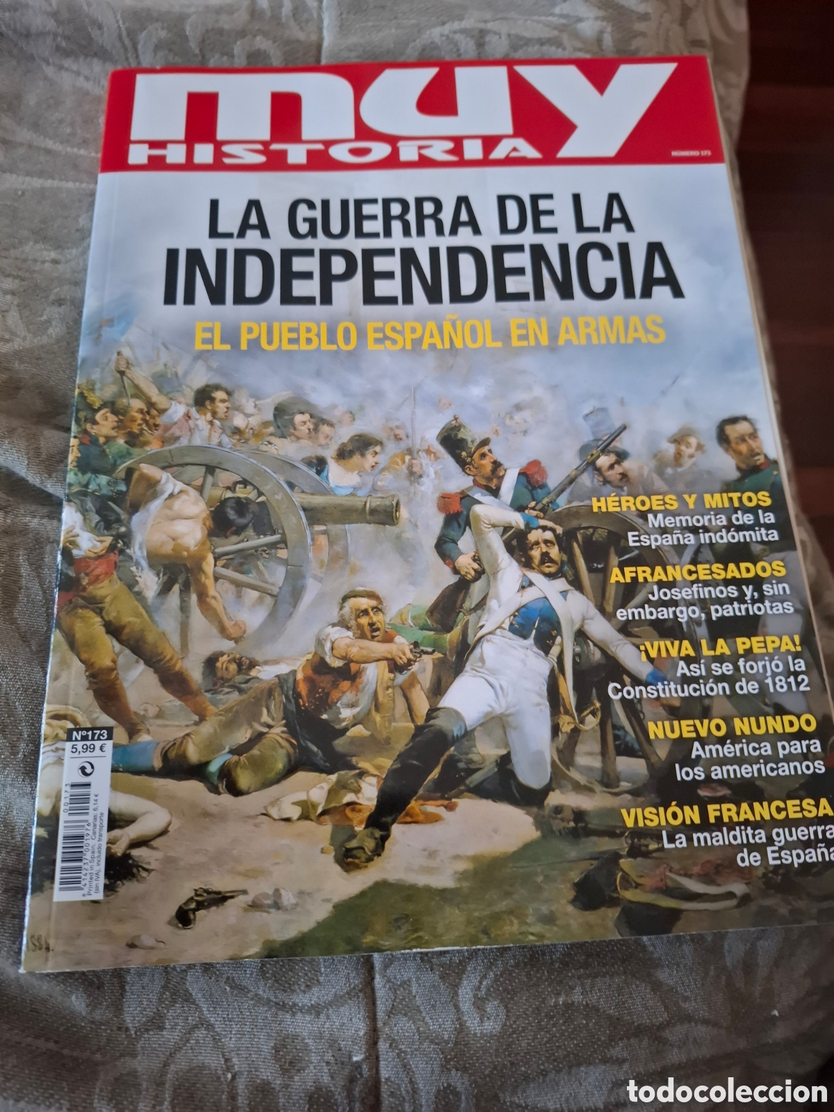 Coleccionismo de revistas y peri&oacute;dicos: Muy historia 173 La Guerra de La Independencia
