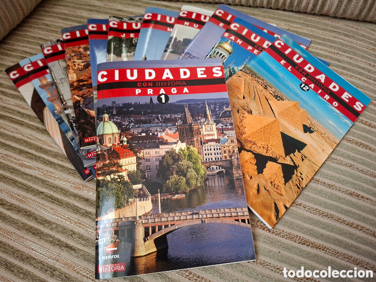 Collection Magazines and Newspapers: CIUDADES CON HISTORIA (LA AVENTURA DE LA HISTORIA), volumenes del 1 al 12