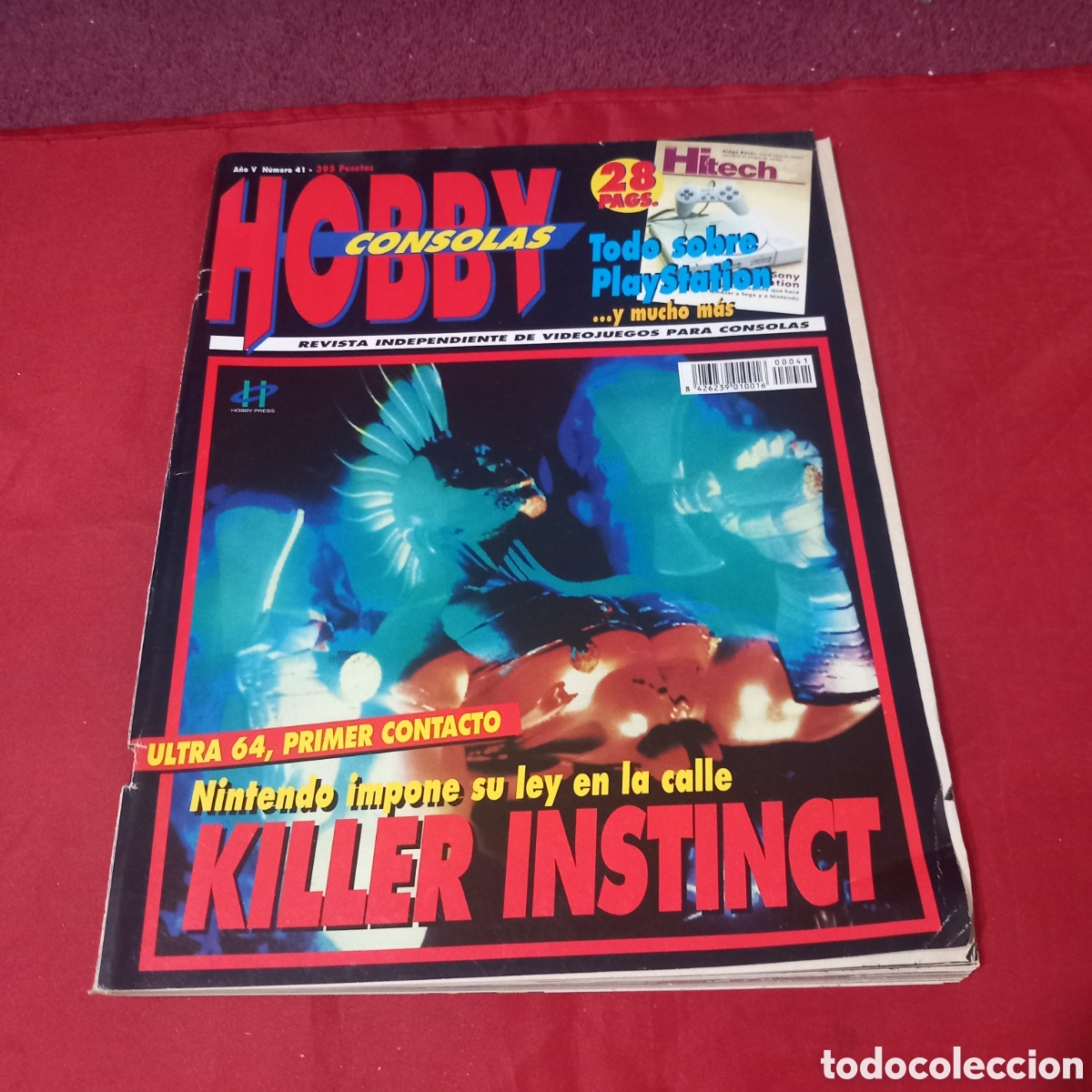 Collection Magazines and Newspapers: TEVISTA HOBBY CONSOLAS%N&deg;41(KILLER INSTINT/KING OF FIGHTERS/SAMURAI SHODOWN/POWERS RANGERS y MAS!!!