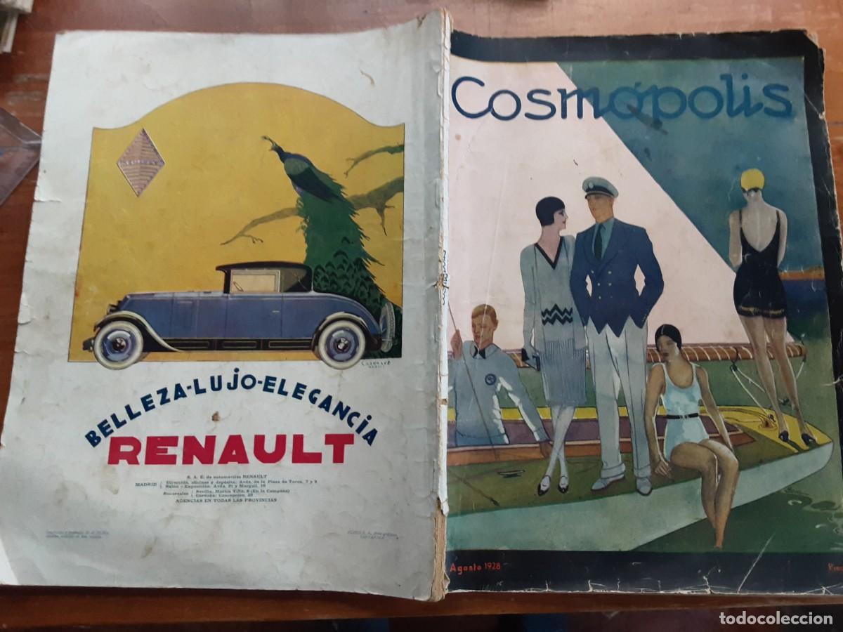 Collection Magazines and Newspapers: Revista cosm&oacute;polis agosto 1928 n&uacute;mero nueve. El Barcelona campe&oacute;n de Espa&ntilde;a, Clara Bow...
