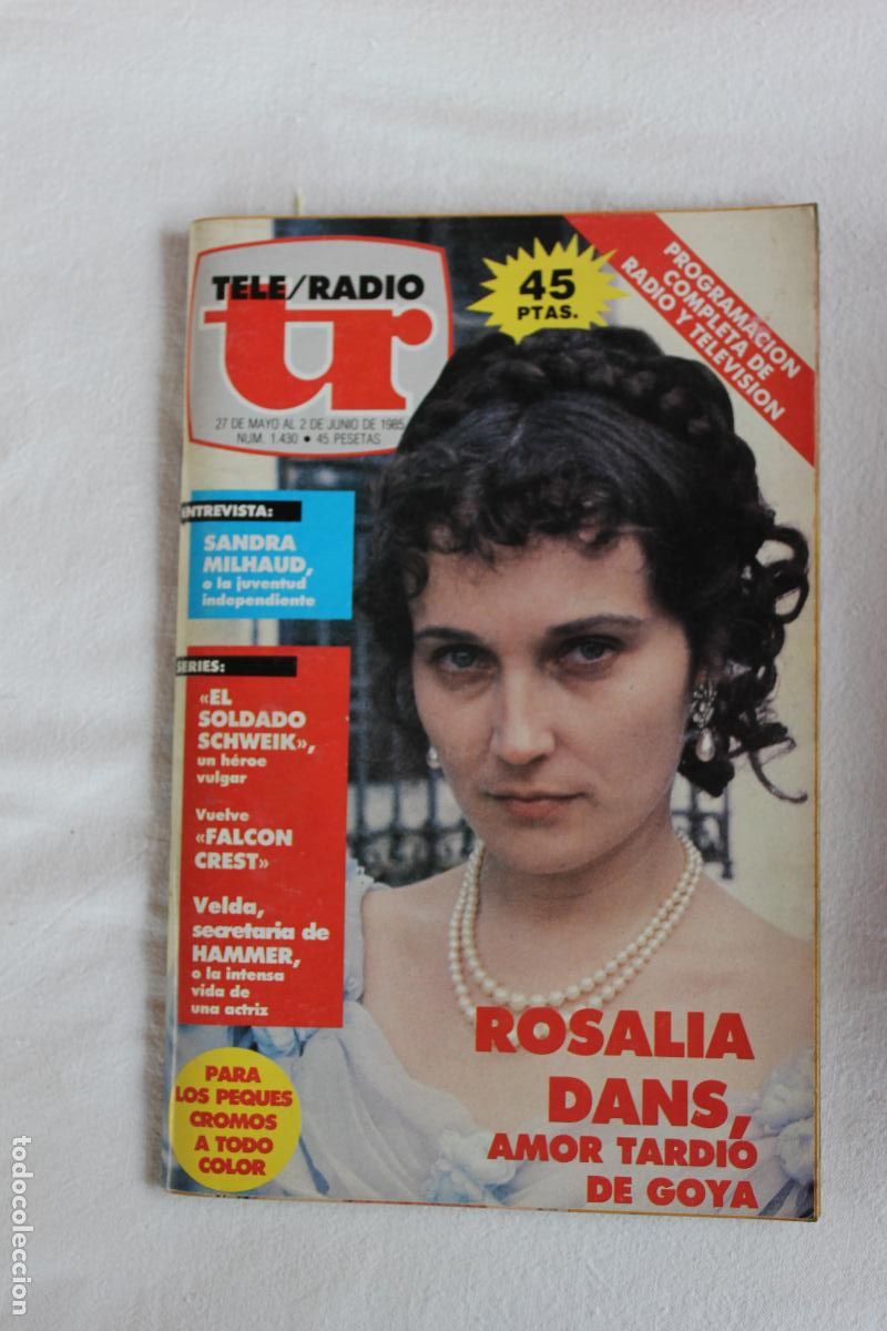 Collection Magazines and Newspapers: TELERADIO N&ordm; 1430 1985 ROSALIA DANS