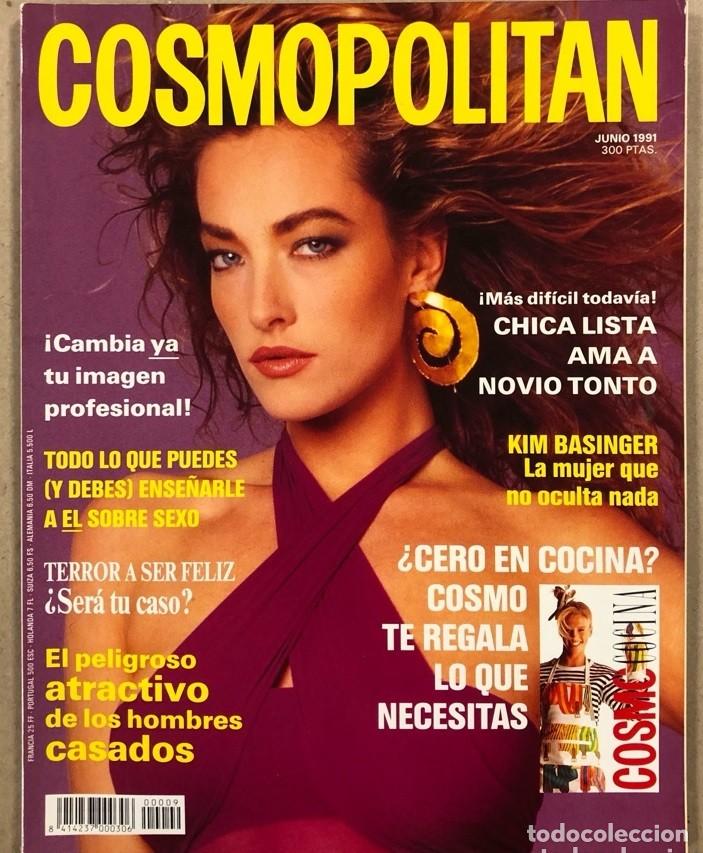 Collection Magazines and Newspapers: cosmopolitan-junio 1991-tatjana patitz-Kim Basinger-&iexcl;M&aacute;s dif&iacute;cil todav&iacute;a! Chica lista ama a novio t