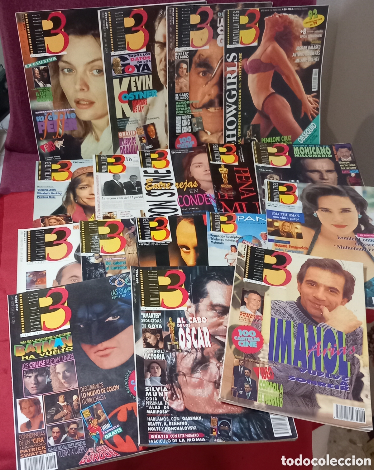 Sammeln von Zeitschriften und Zeitungen: LOTE 21&times;REVISTAS PANTALLA 3 A&Ntilde;OS 90's(POCAS SE&Ntilde;ALES)