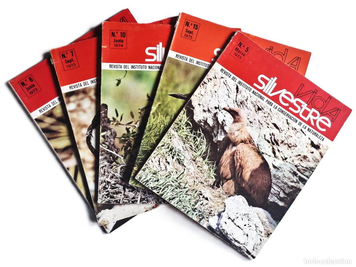 Collectionnisme de Revues et Journaux: LOTE 5 REVISTAS VIDA SILVESTRE ICONA (1973-1975) VINTAGE