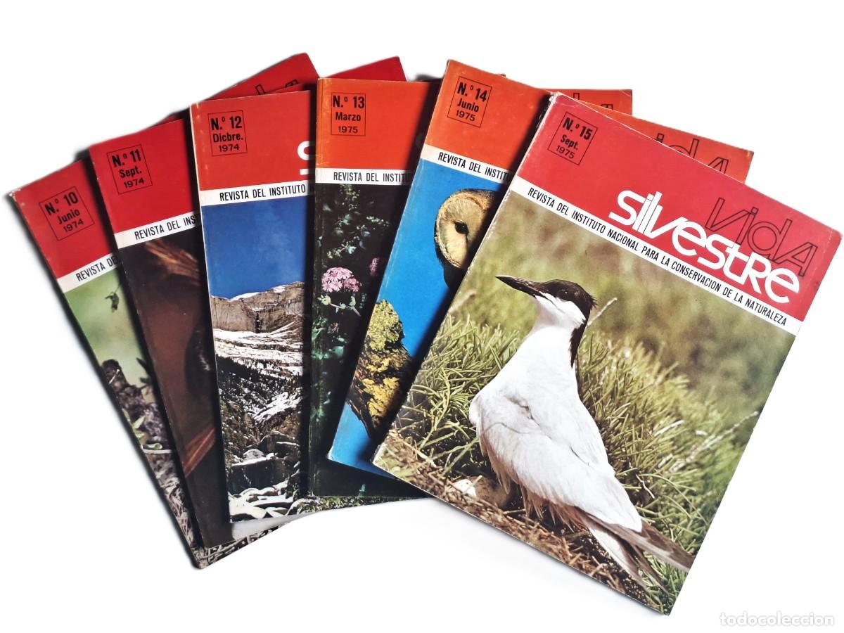 Collectionnisme de Revues et Journaux: LOTE 6 REVISTAS VIDA SILVESTRE ICONA (1974-1975) VINTAGE